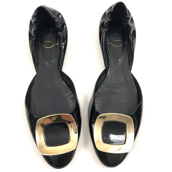 roger vivier ballerina flats